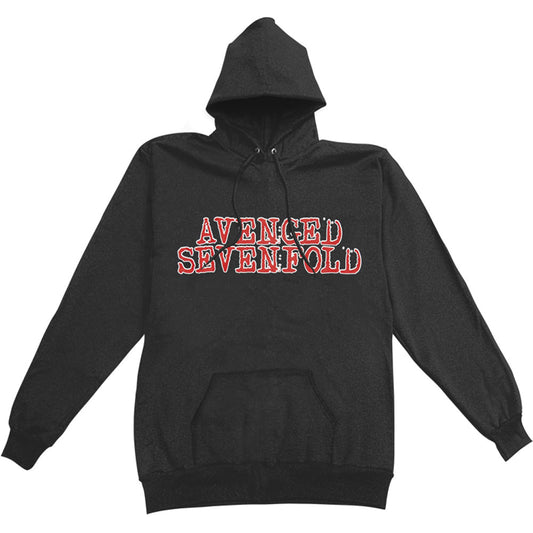 Avenged Sevenfold Logo Hooded Sweatshirt Front