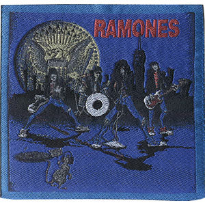 Ramones Cartoon Embroidered Patch Front