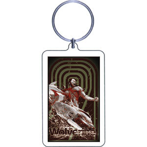 X-Men Plastic Key Chain Front