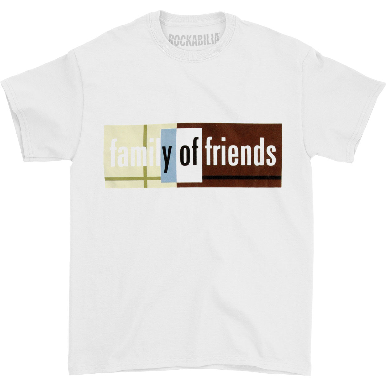 Family Of Friends White T-shirt