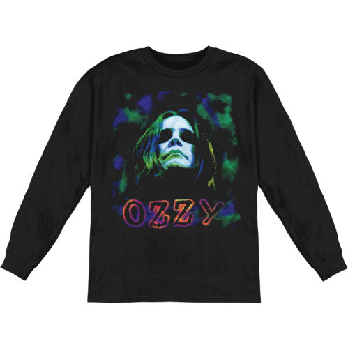 Ozzy Osbourne Watercolor  Long Sleeve Front