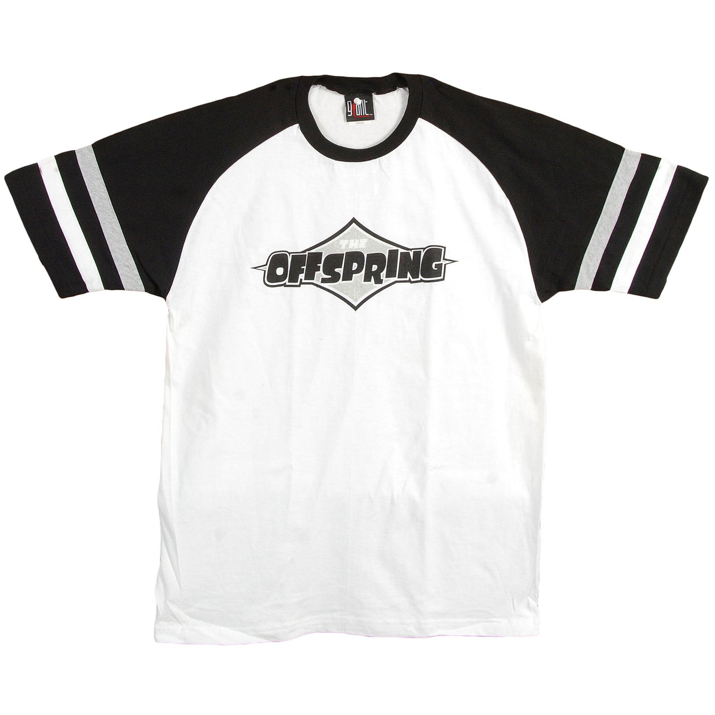 Offspring Diamond Logo with Stripped Sleeves Footbal Jersey