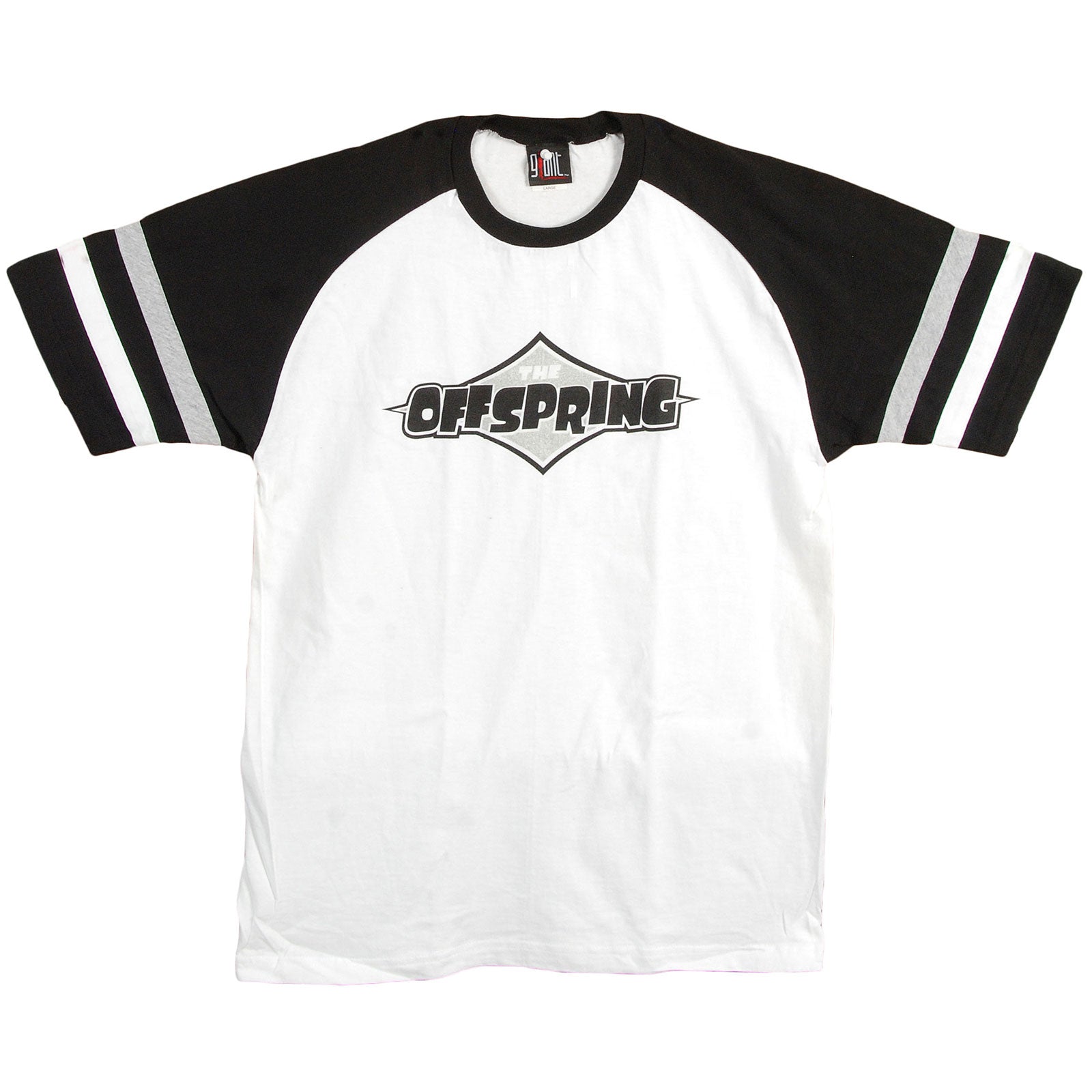 Offspring Diamond Logo with Stripped Sleeves Footbal Jersey