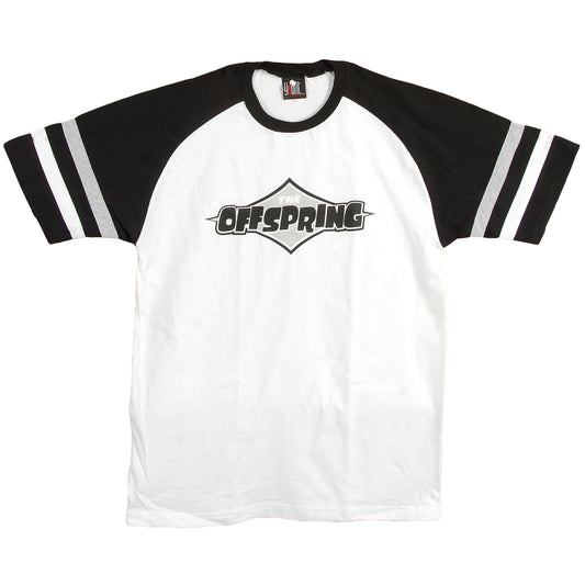 Offspring Diamond Logo with Stripped Sleeves Footbal Jersey