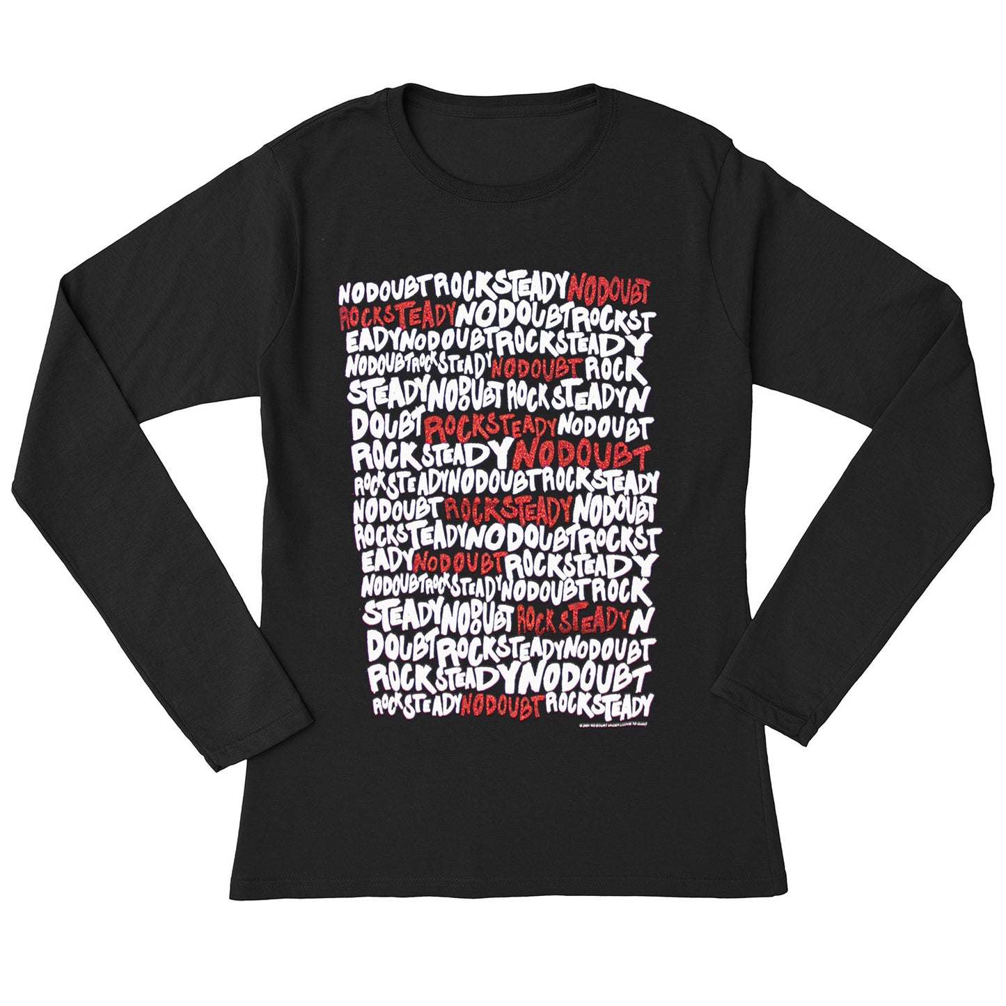 Rock Steady Repeat 3/4 Crop Longsleeve (Fits Like A Medium) Junior Top