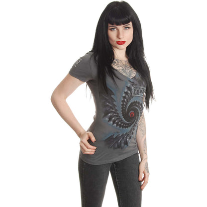 Spiral Jr V-Neck T Junior Top