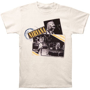 Nirvana Live Collage T-shirt