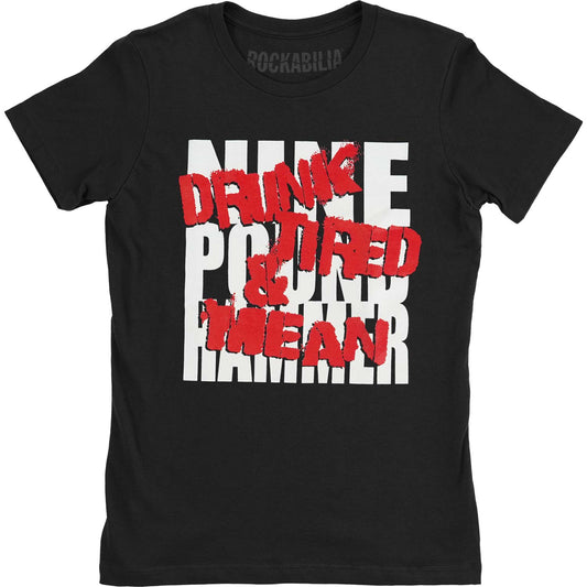 Nine Pound Hammer Drunk Junior Top Front