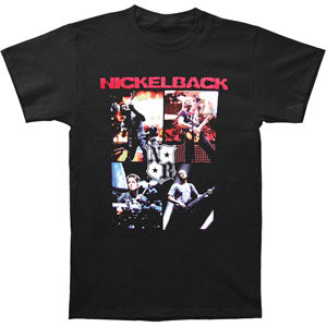 Nickelback Action Photo Tour T-shirt