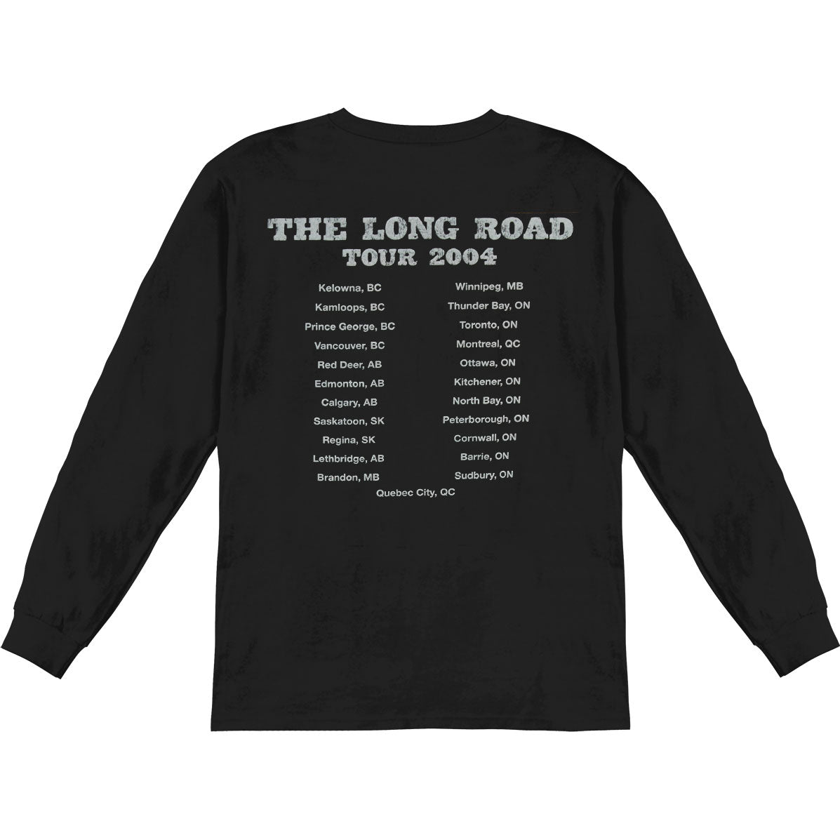 2004 Canada Tour Long Sleeve