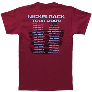 Nickelback Duo Photo 09 Tour T-shirt