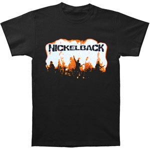 Nickelback Flame Photo 09 Tour T-shirt