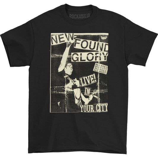 New Found Glory Live Flyer T-shirt