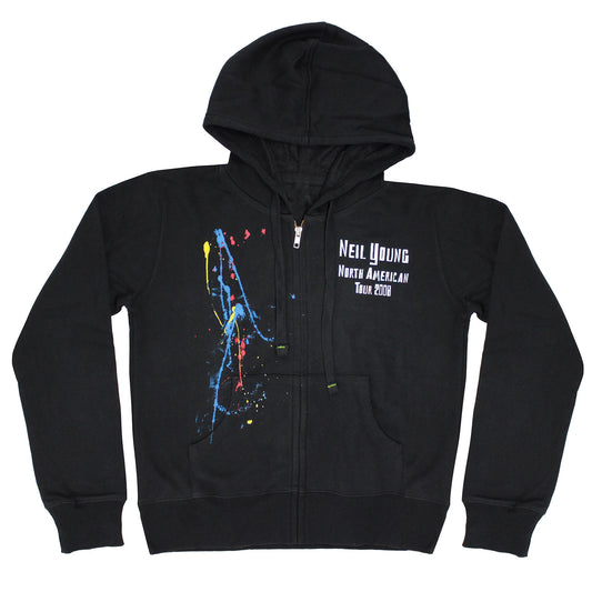 Splatter Girls Jr Hooded Sweatshirt