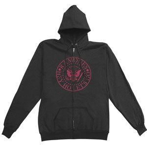 Ramones Hey Ho Girls Jr Hooded Sweatshirt Front
