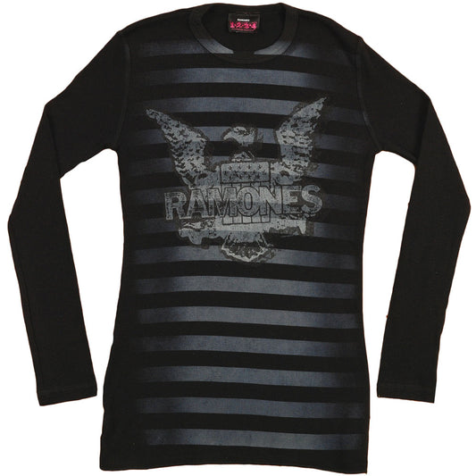 Ramones Striped Thermal Long Sleeve