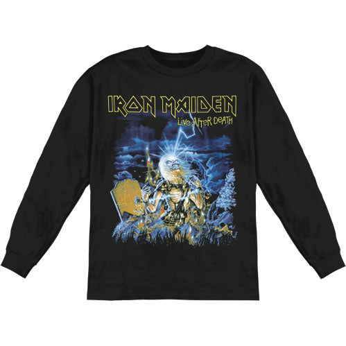 Iron Maiden Live After Death  Long Sleeve Front