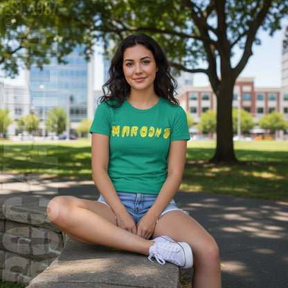 Yellow Logo Junior Top