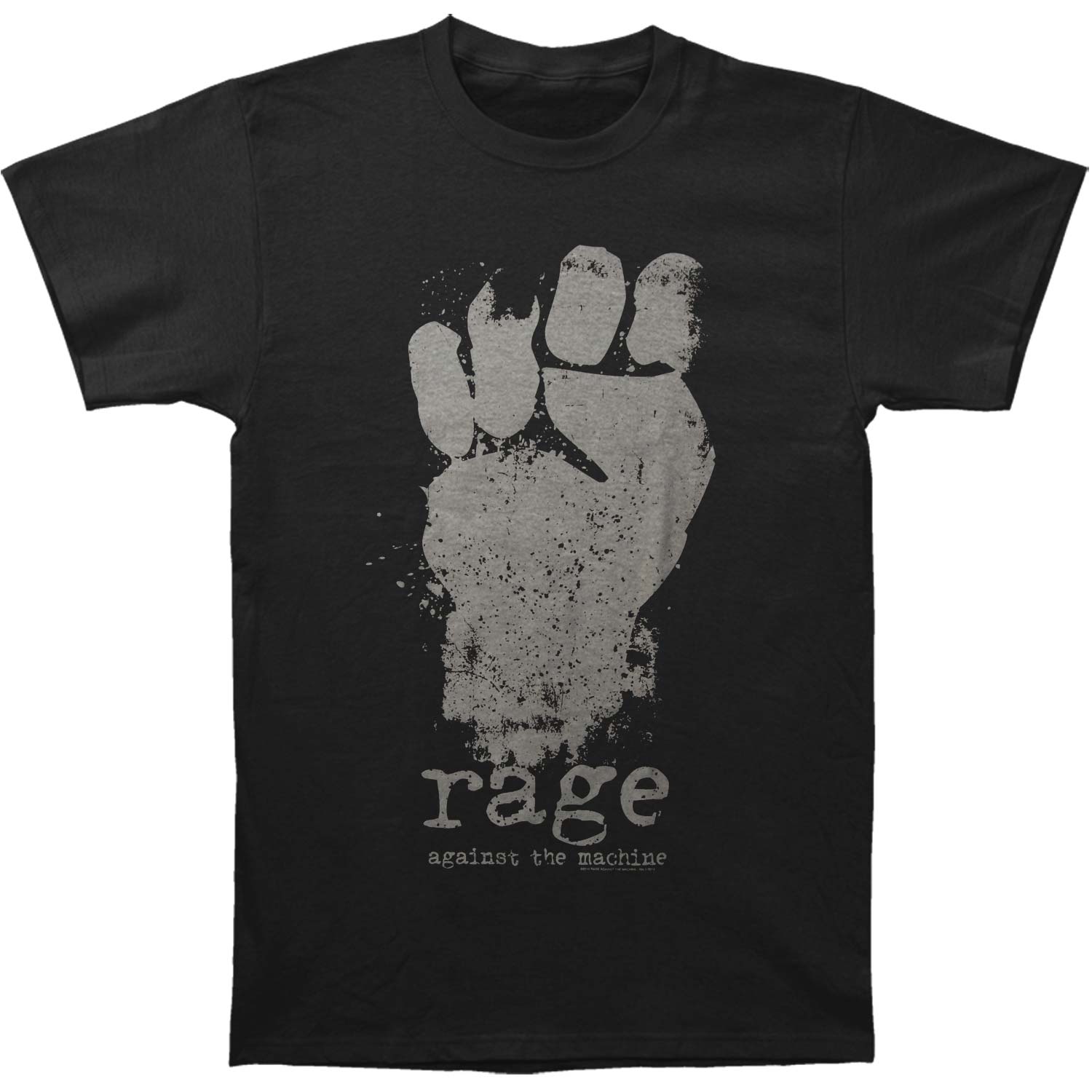 Rage Against The Machine Fist Slim Fit T-shirt Front