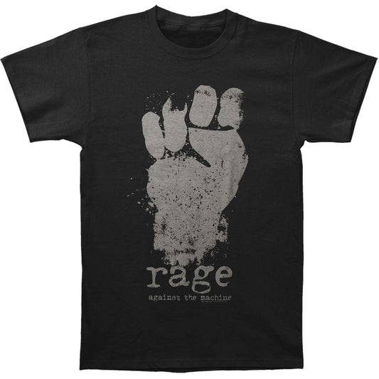 Rage Against The Machine Fist Slim Fit T-shirt Front