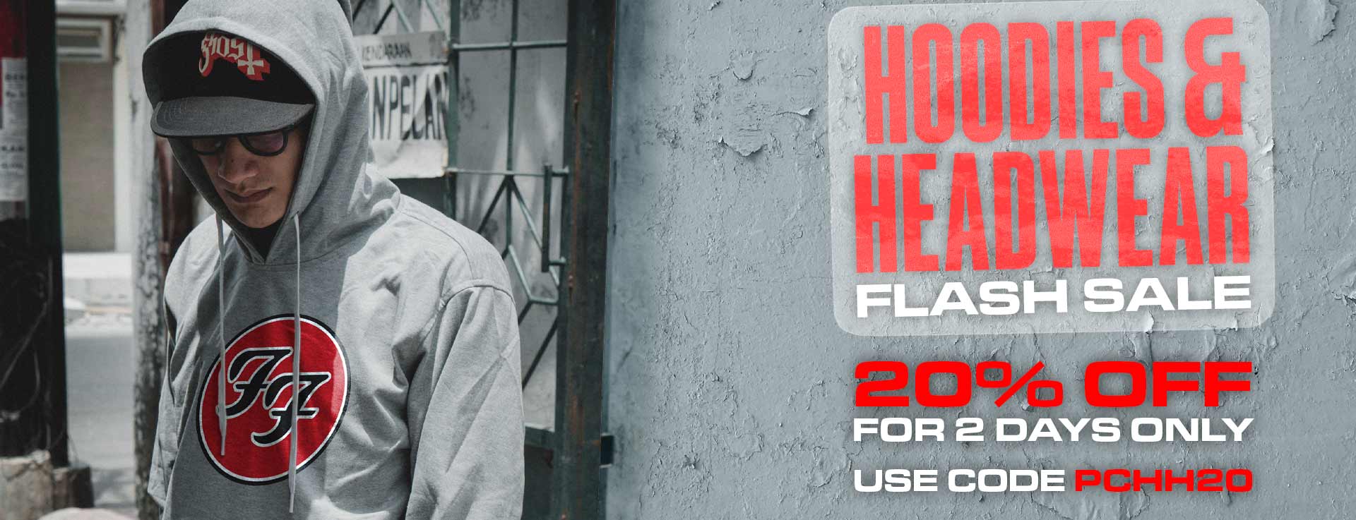 Hoodies & Headwear Flash Sale