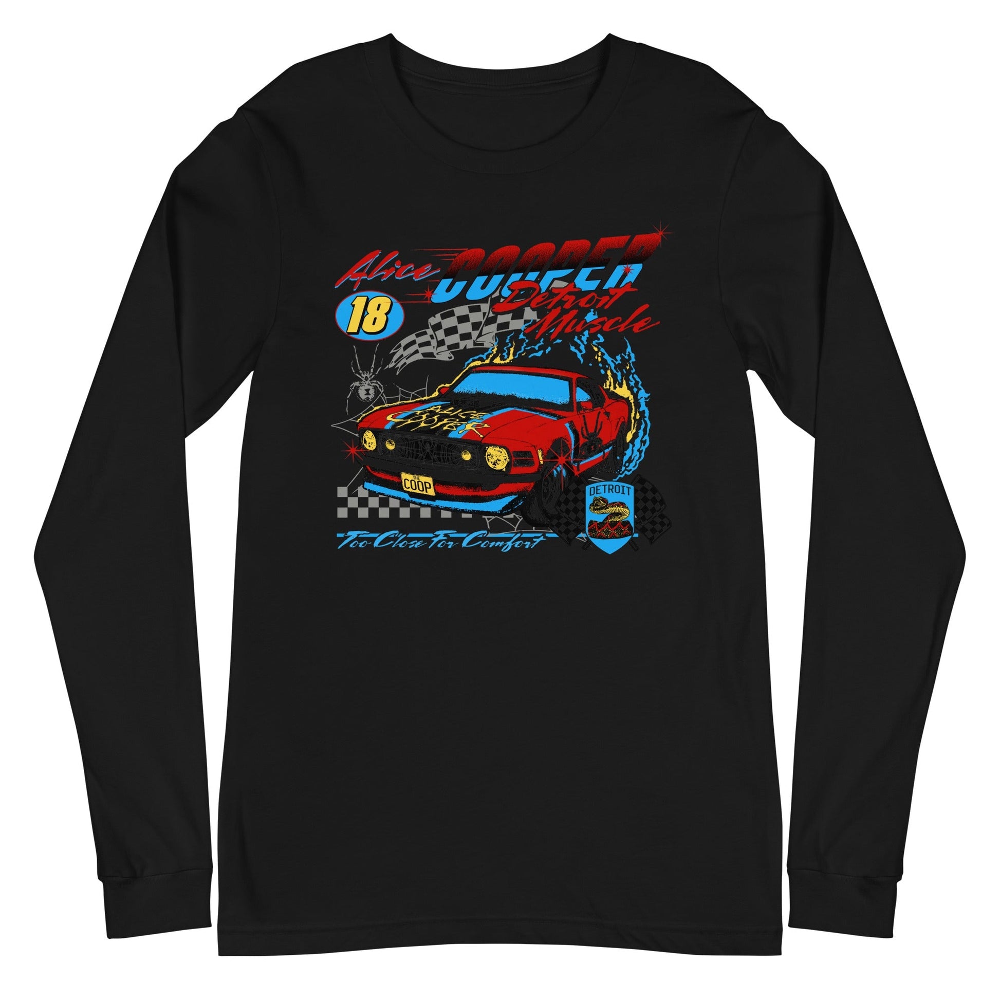 Alice Cooper Alice Cooper - Racecar Long Sleeve T-Shirt