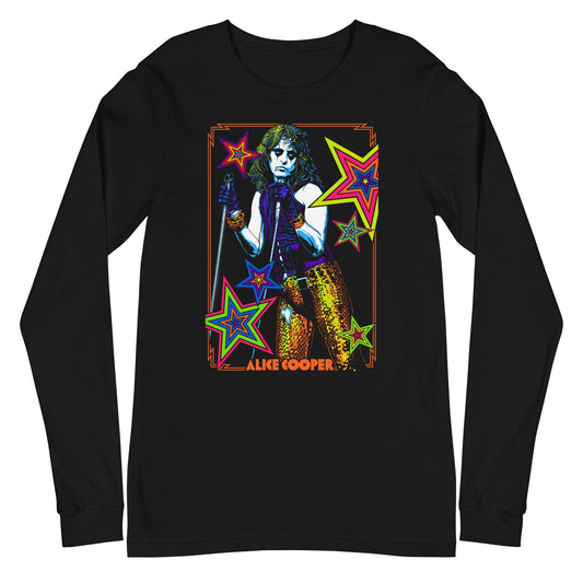 Alice Cooper Alice Cooper - Stars Long Sleeve T-Shirt