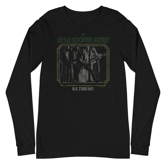 Alice Cooper Alice Cooper - 1971 US Tour Long Sleeve T-Shirt