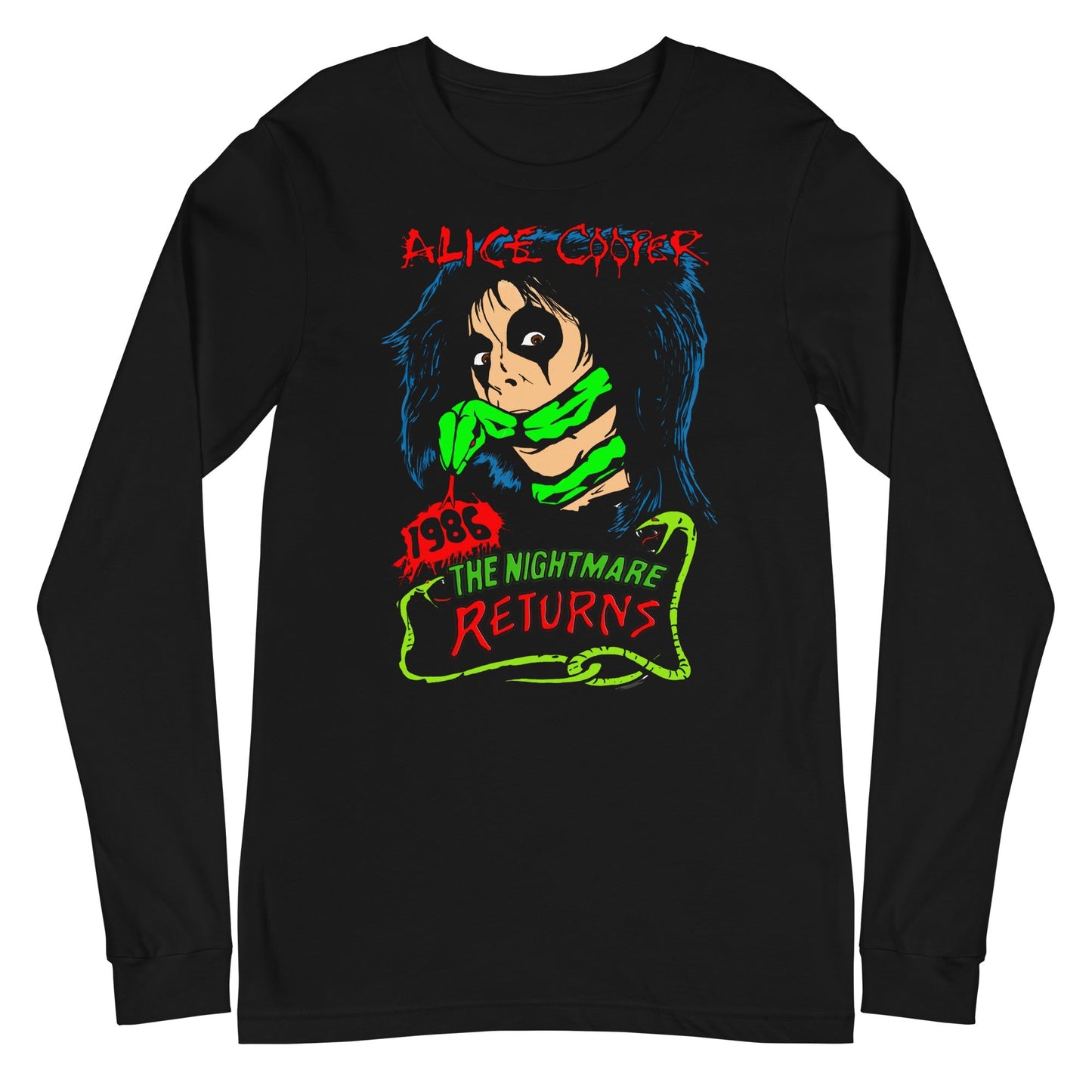 Alice Cooper Alice Cooper - Nightmare Returns Long Sleeve T-Shirt