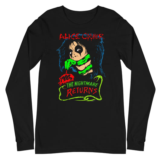 Alice Cooper Alice Cooper - Nightmare Returns Long Sleeve T-Shirt