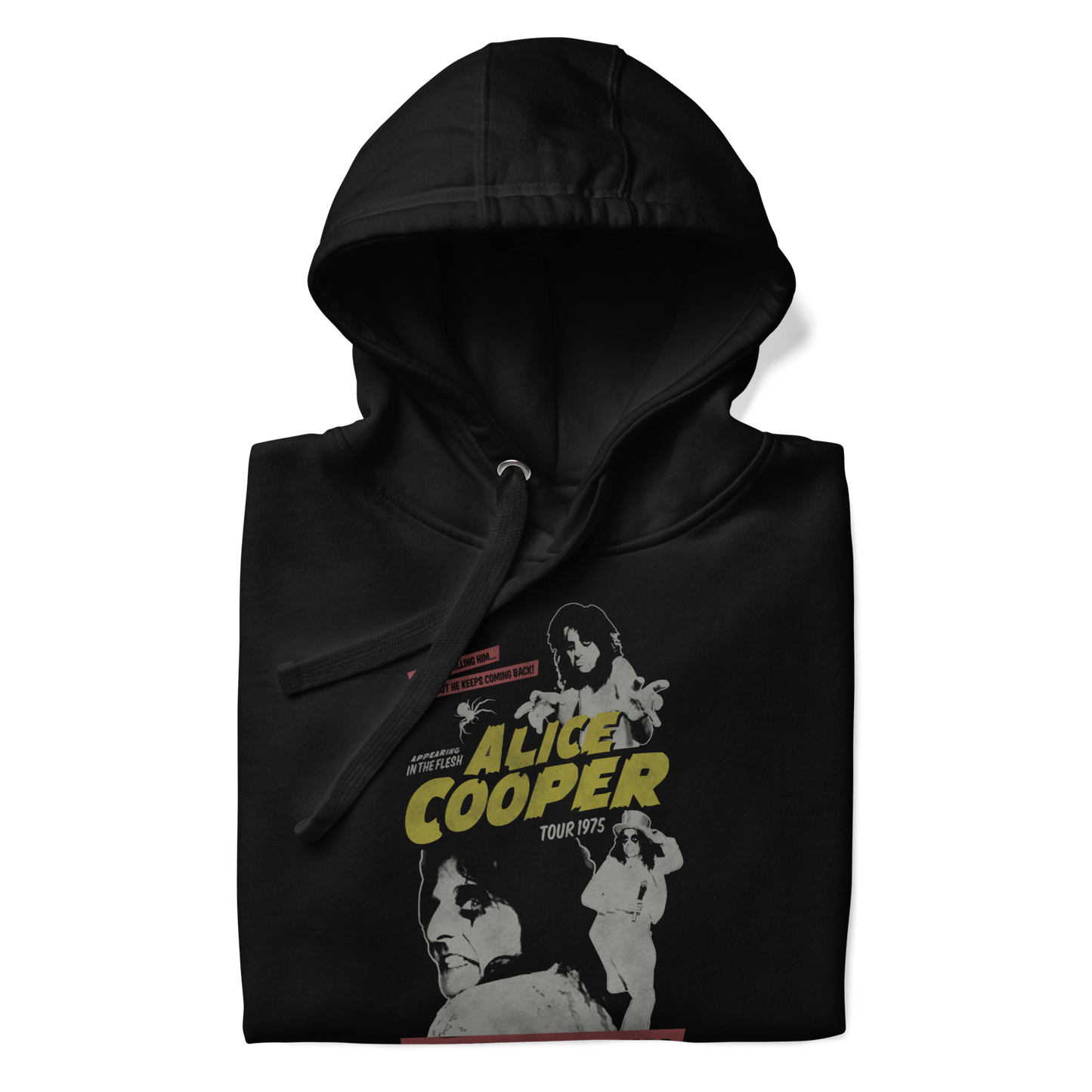 Alice Cooper Alice Cooper - 1975 Tour Vintage Hoodie