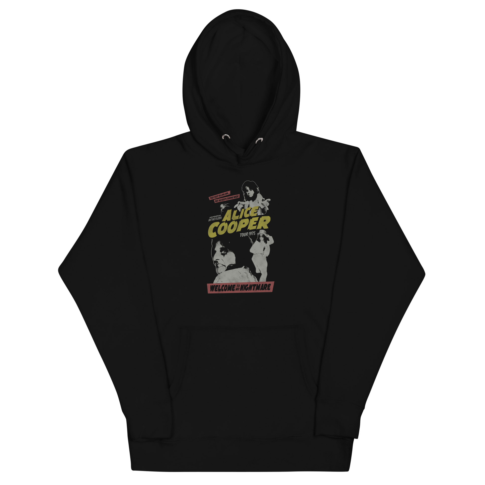 Alice Cooper Alice Cooper - 1975 Tour Vintage Hoodie