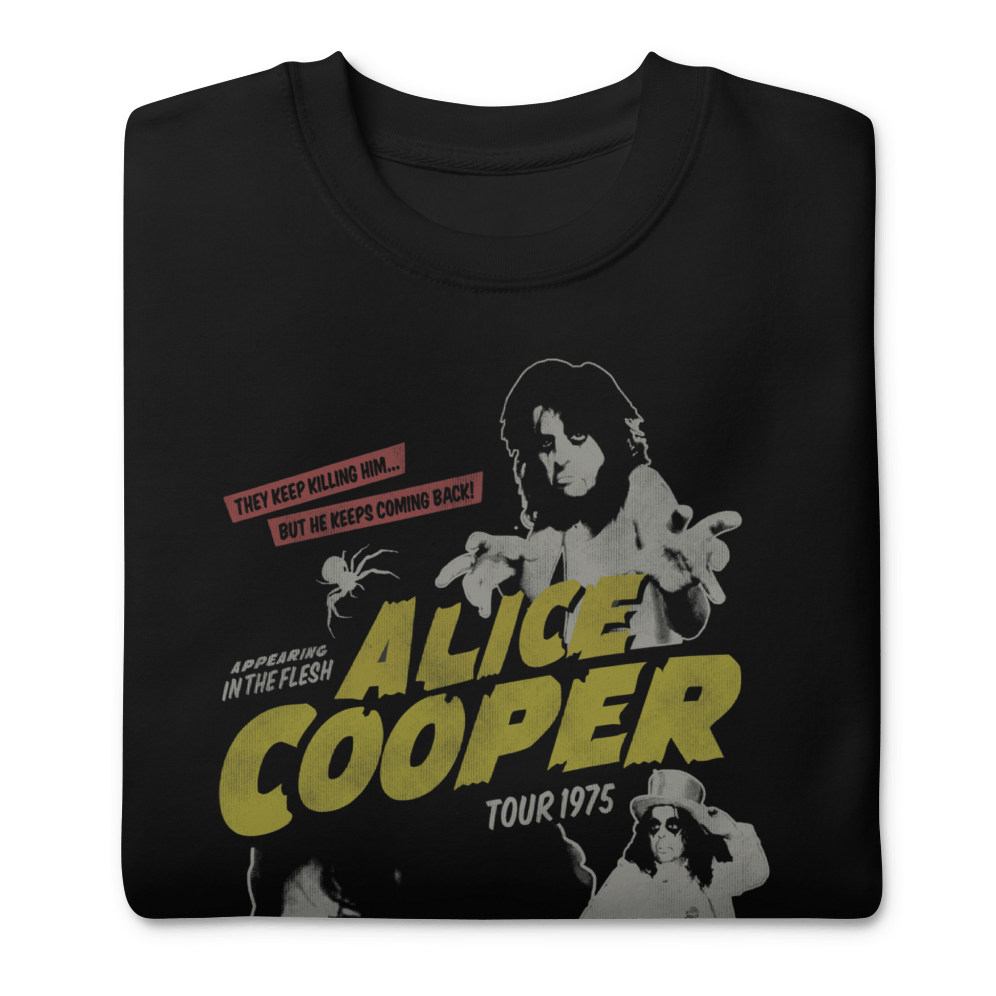 Alice Cooper Alice Cooper - 1975 Tour Vintage Sweatshirt