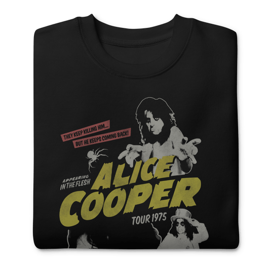 Alice Cooper Alice Cooper - 1975 Tour Vintage Sweatshirt