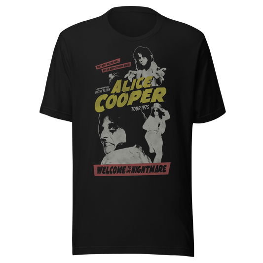 Alice Cooper Alice Cooper - 1975 Tour Vintage T-Shirt