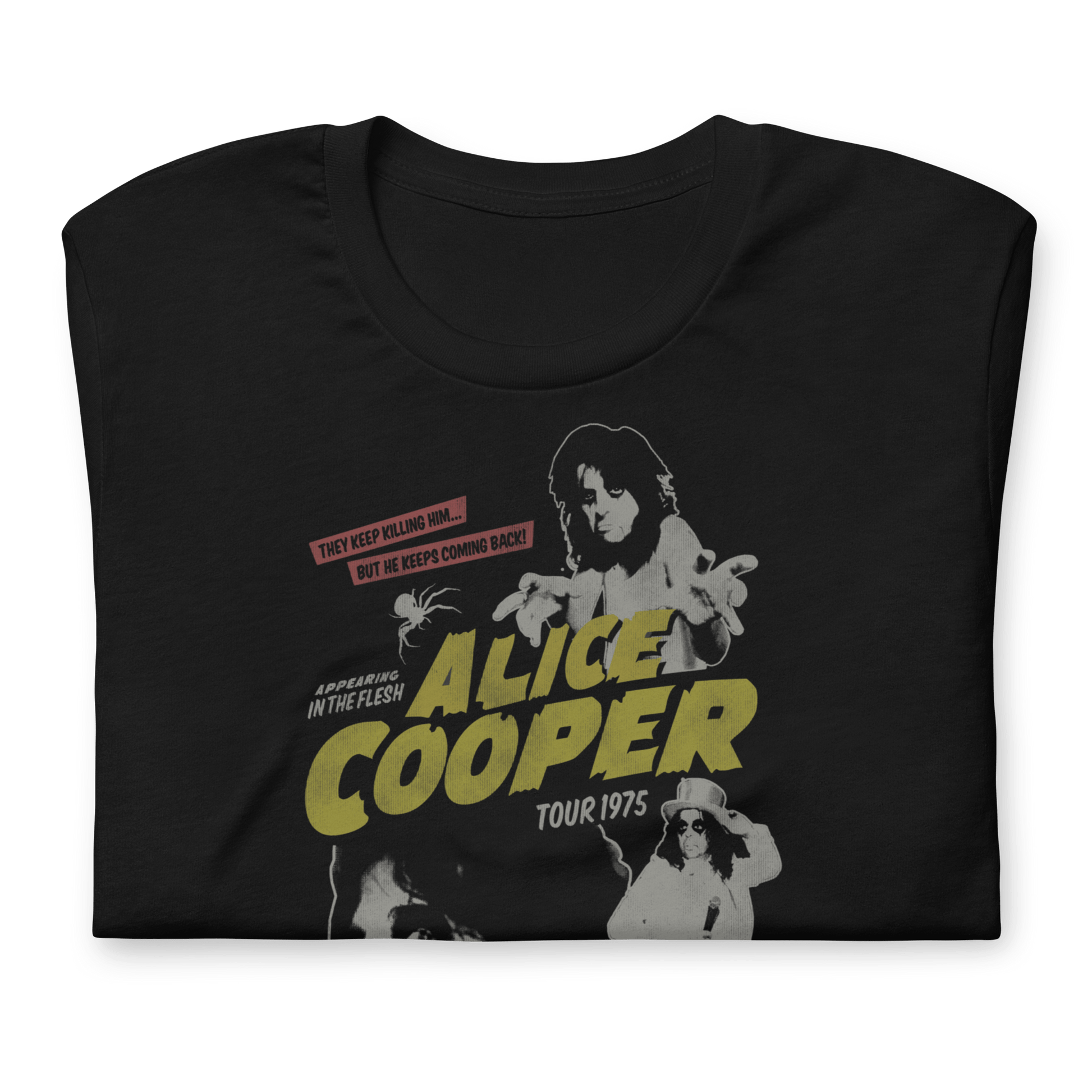 Alice Cooper Alice Cooper - 1975 Tour Vintage T-Shirt
