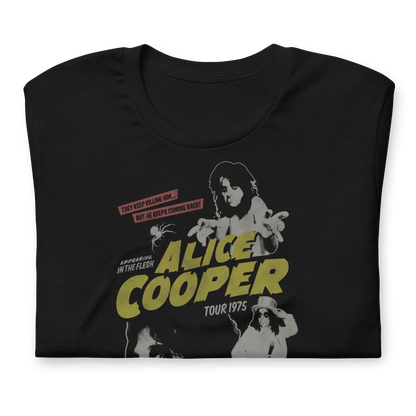 Alice Cooper Alice Cooper - 1975 Tour Vintage T-Shirt