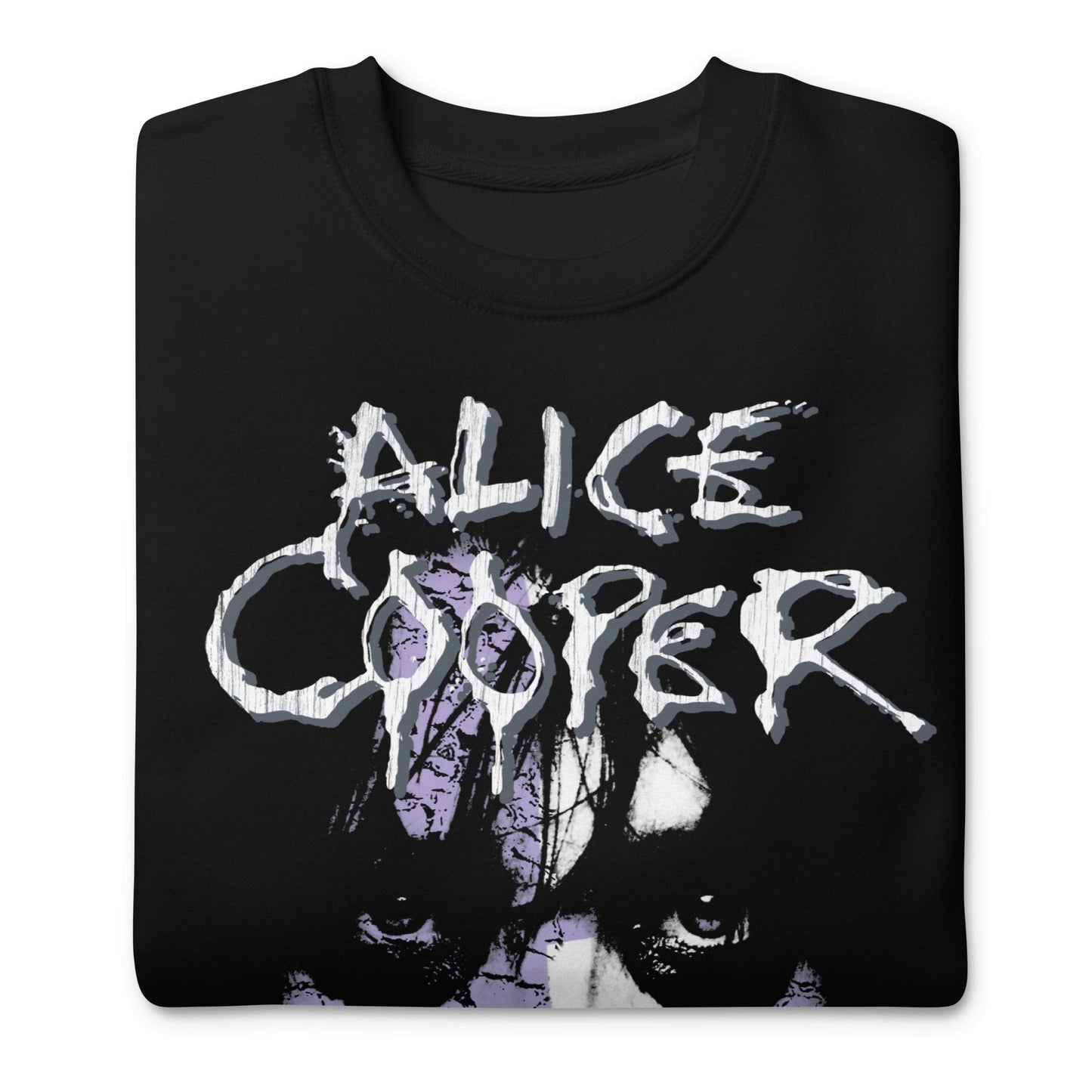 Alice Cooper Alice Cooper - Early 2000s Vintage Jumbo Print Sweatshirt