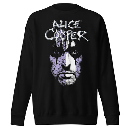 Alice Cooper Alice Cooper - Early 2000s Vintage Jumbo Print Sweatshirt