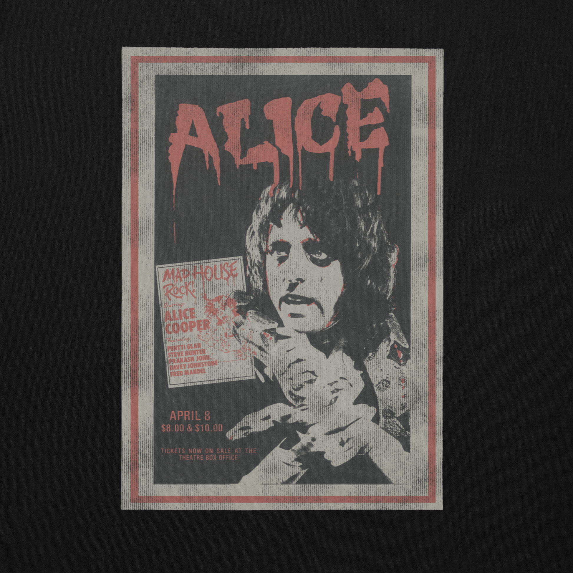 Alice Cooper Alice Cooper - Madhouse Vintage Hoodie
