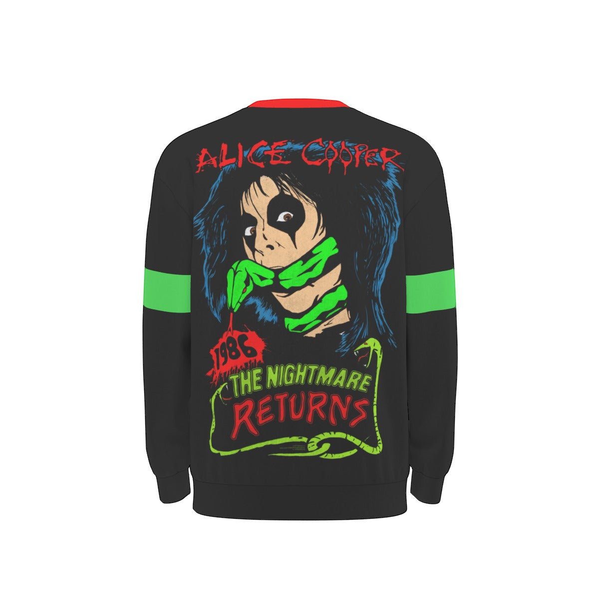 Alice Cooper Alice Cooper - Nightmare Drop Shoulder Sweatshirt