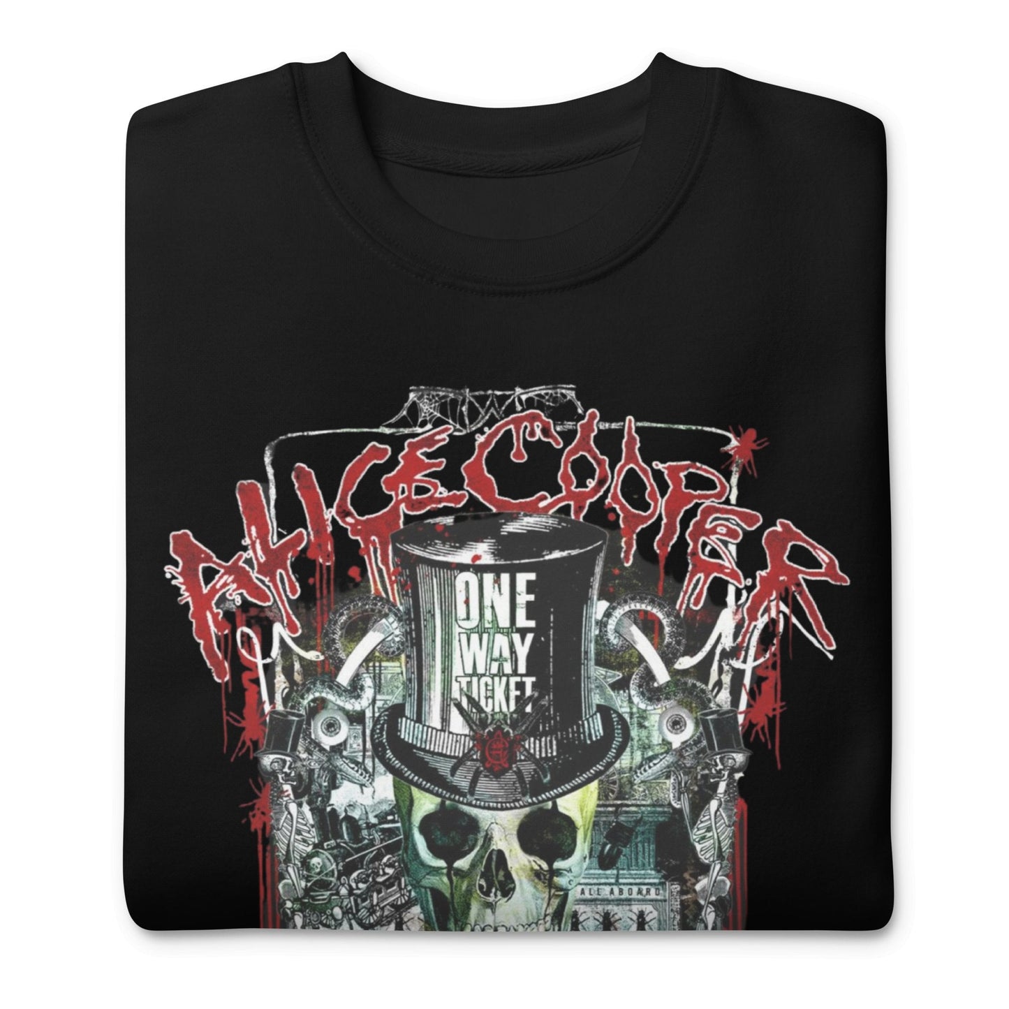 Alice Cooper Alice Cooper - Nightmare Express Jumbo Print Sweatshirt