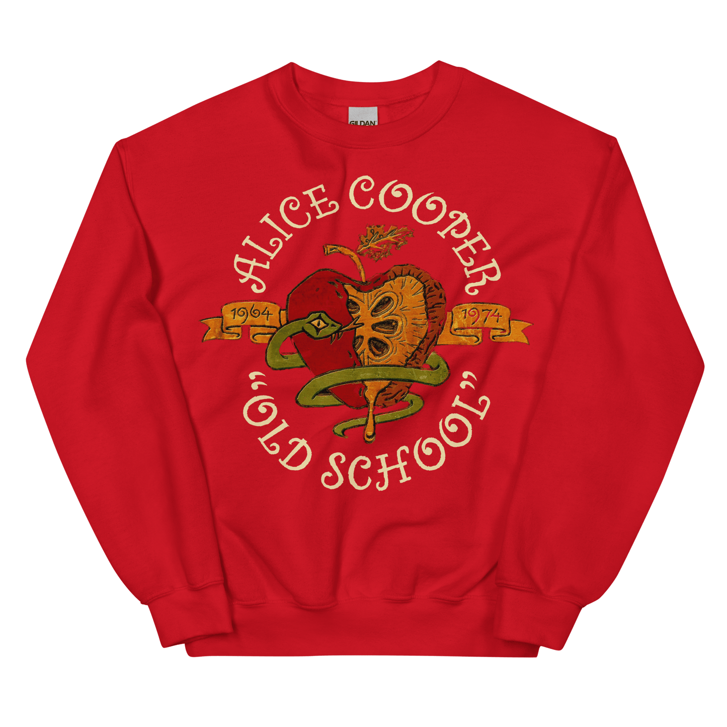 Alice Cooper Alice Cooper - Old School Jumbo Print Sweatshirt