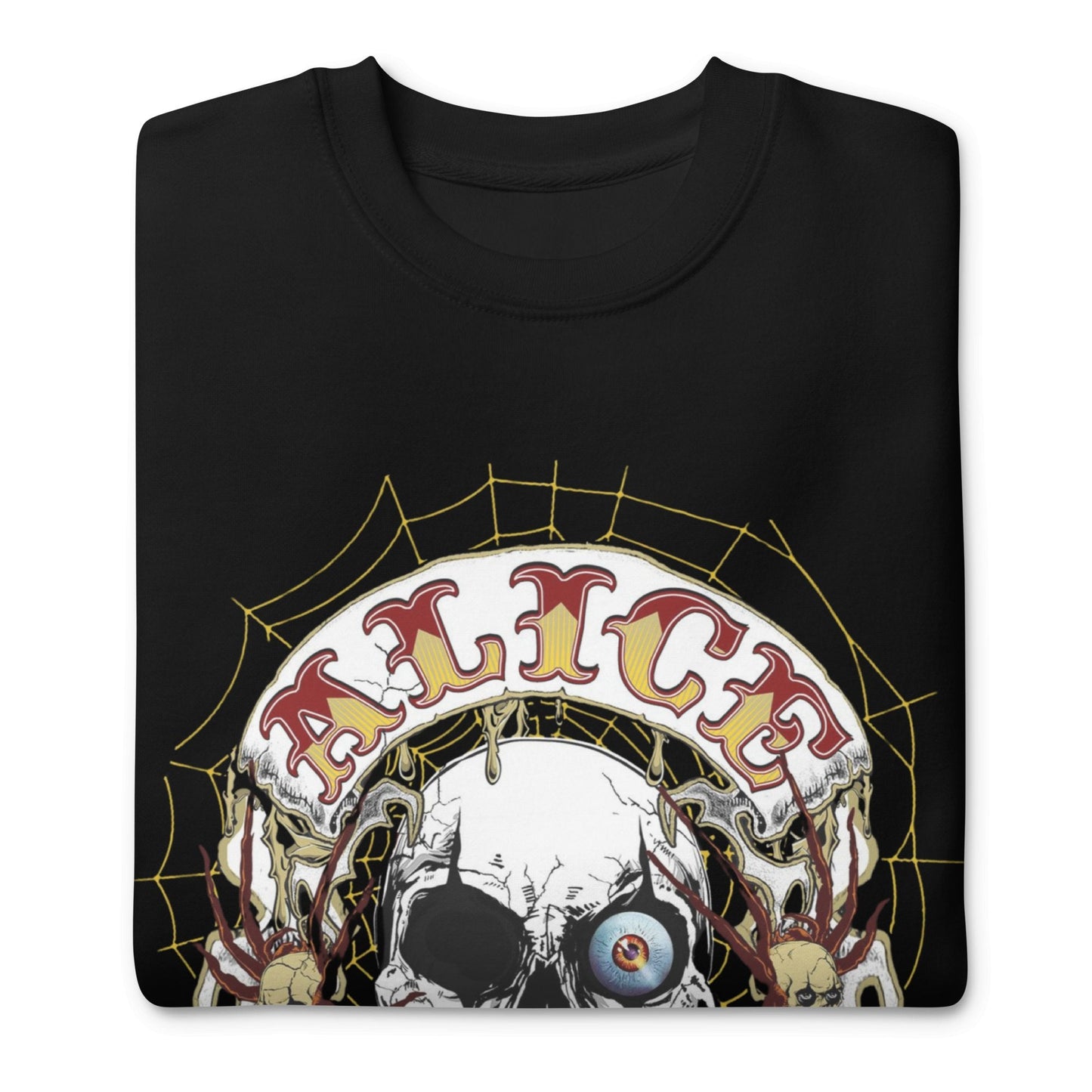 Alice Cooper Alice Cooper - One Eyed Skull Jumbo Print Sweatshirt