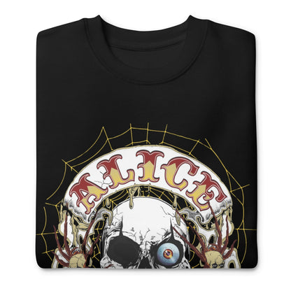 Alice Cooper Alice Cooper - One Eyed Skull Jumbo Print Sweatshirt