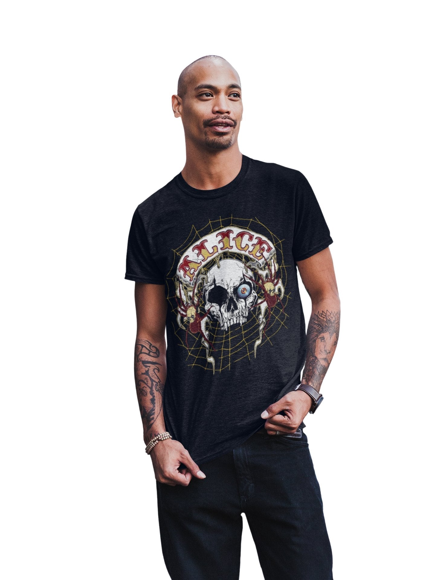 Alice Cooper Alice Cooper - One Eyed Skull Jumbo Print T-Shirt