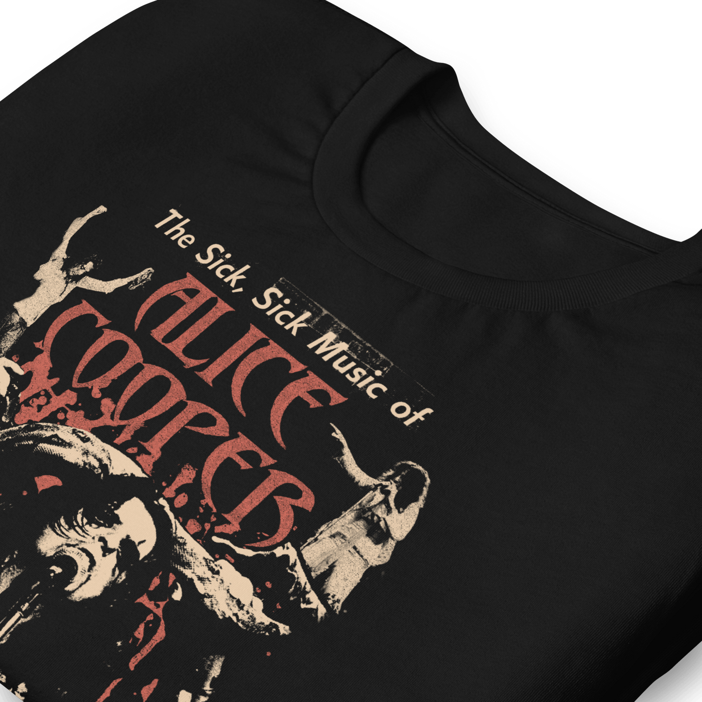 Alice Cooper Alice Cooper - Sick Sick Jumbo Print T-Shirt
