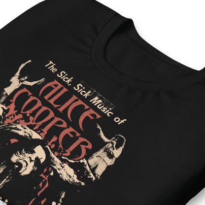 Alice Cooper Alice Cooper - Sick Sick Jumbo Print T-Shirt