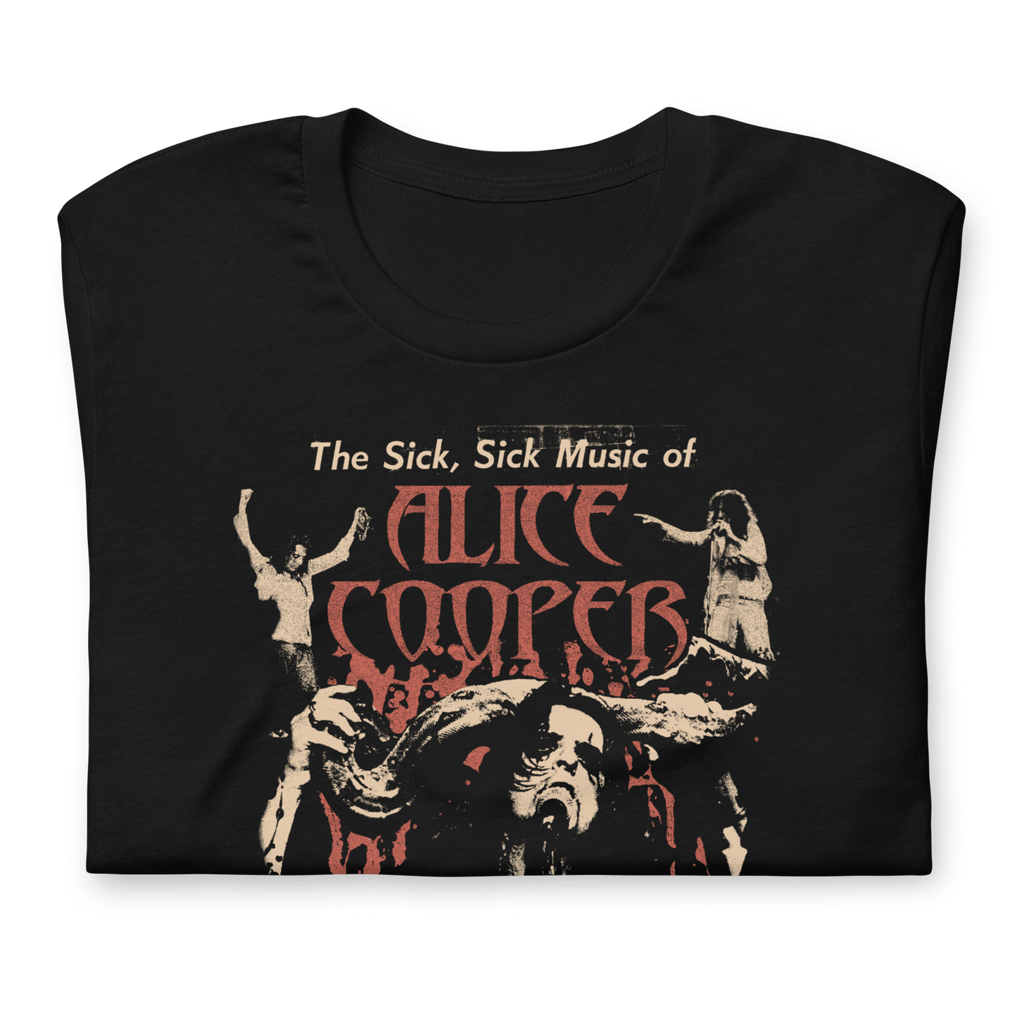 Alice Cooper Alice Cooper - Sick Sick Jumbo Print T-Shirt