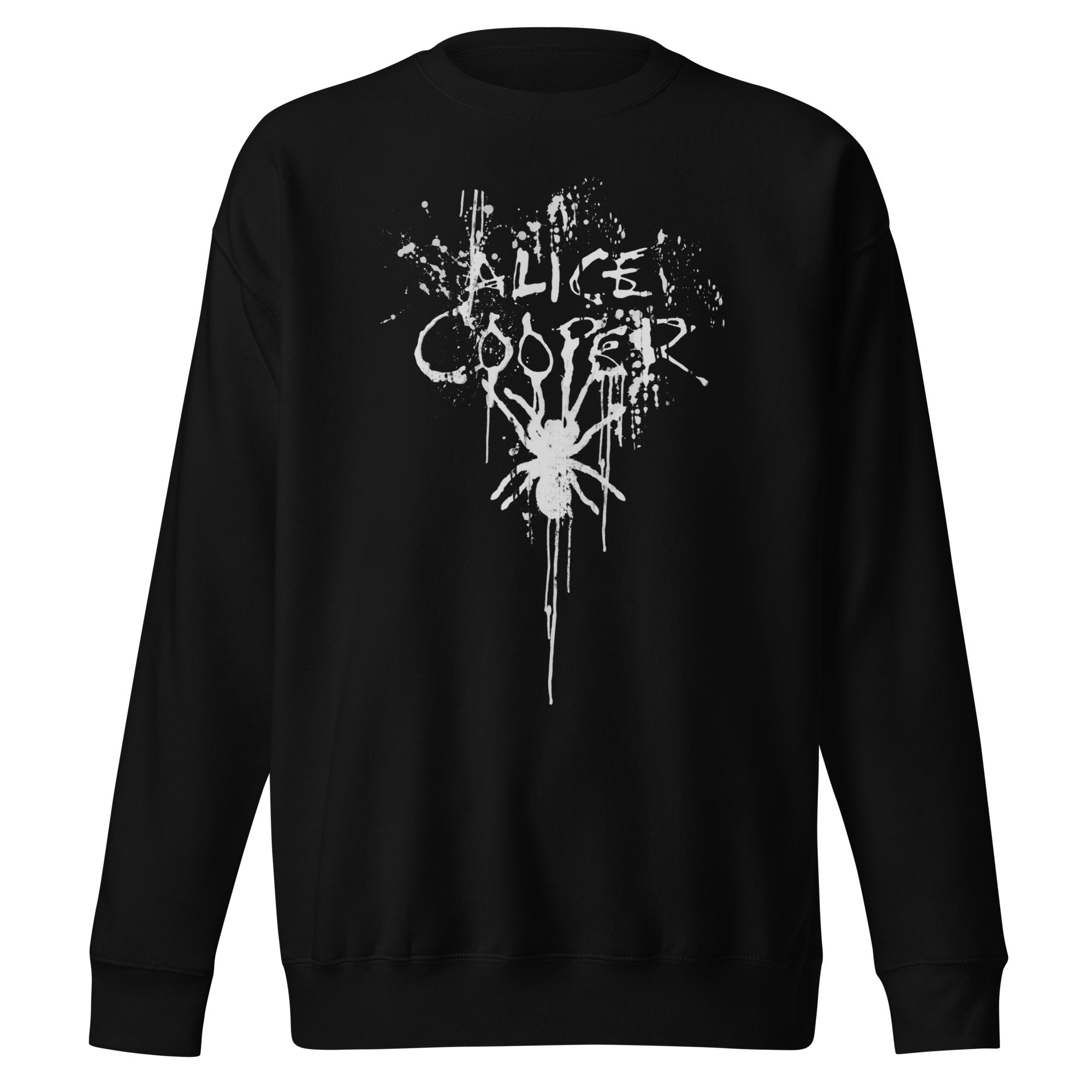 Alice Cooper - Spider Drip Jumbo Print Sweatshirt ACOOP1030SG ...